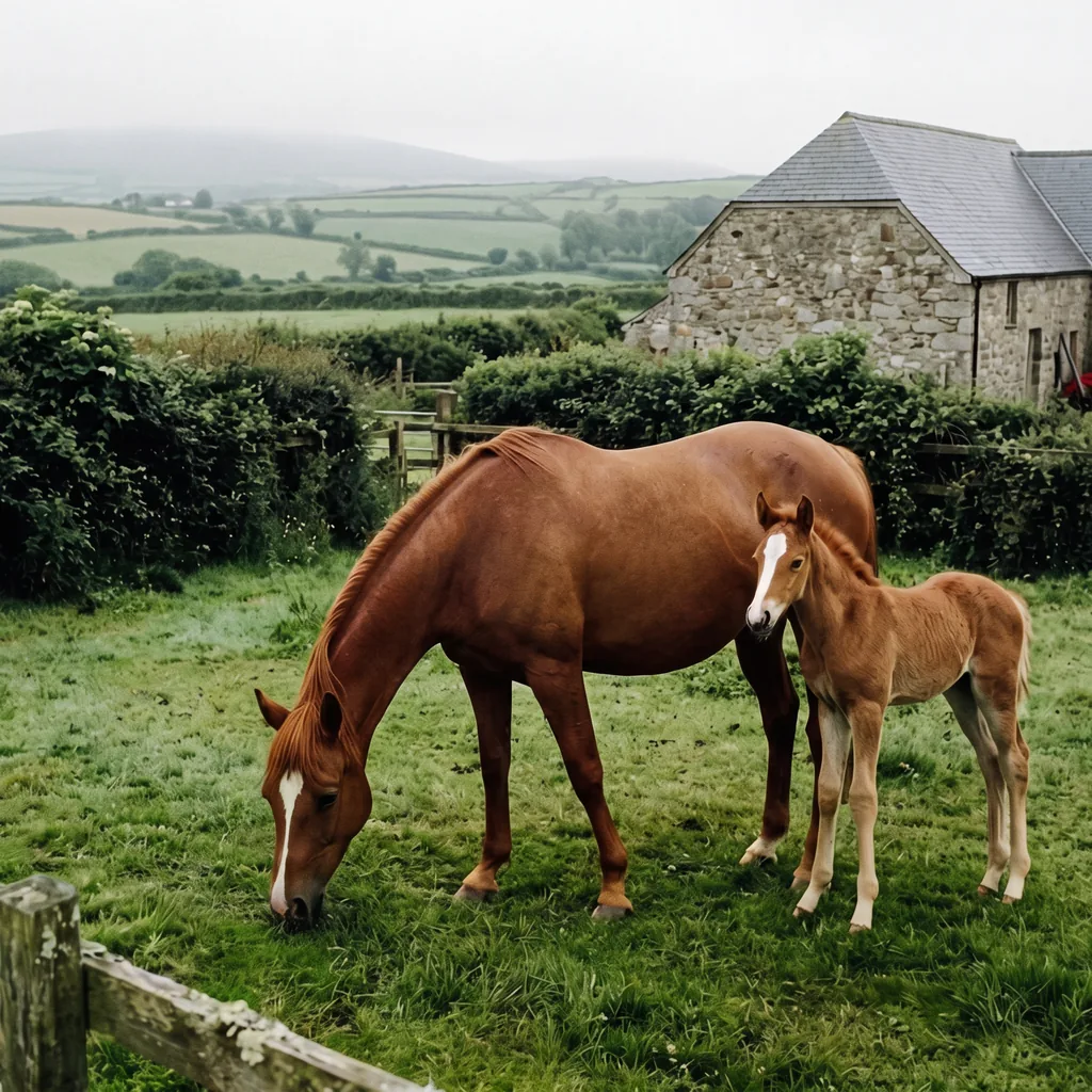 Élevage de chevaux au La Noalha Insolit’, Lanouaille